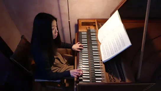 816 J. S. Bach - French Suite No.5 in G major, BWV 816 -  Yuko Inoue, harpsichord