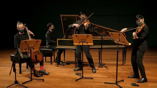 527 J. S. Bach - Trio Sonata Nr. 3 D minor, BWV 527 - Red Dot Baroque [Alan Choo]