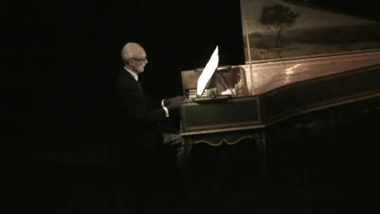 Georg Böhm - Chaconne en sol + Suite en fa mineur - Gustav Leonhardt (12.12.2011 last recital Paris)