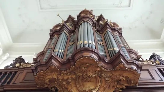 1048 J. S. Bach - Brandenburg Concerto No.3 in G major, BWV 1048 - Minne Veldman, organ