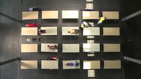 One Flat Thing [by William Forsythe] - Top View