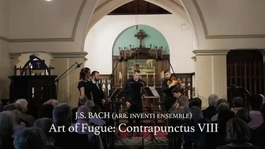 1080 J. S. Bach - Die kunst der fuge, BWV 1080 / Contrapunctus VIII - Ensemble Inventi