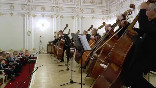 156 (1) J.S. Bach - Ich steh mit einem Fuß im Grabe, BWV 156 1. Sinfonia - Double bass group of St.Petersburg Philharmonie