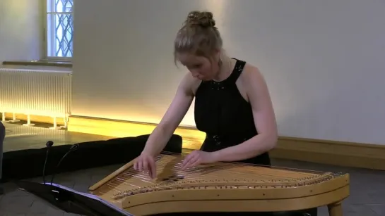 855 J. S. Bach - Prelude and Fugue in E minor, BWV 855 [Das Wohltemperierte Klavier 1 N. 10] - Anna Liisa Eller, psalterium