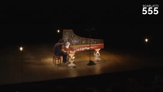 Domenico Scarlatti - Sonate en fa majeur K 168 / L 280 - Justin Taylor, harpsichord