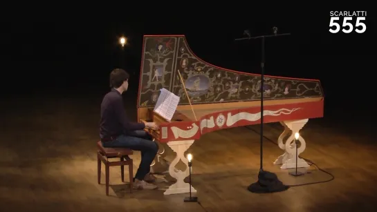 Domenico Scarlatti  - Sonate en fa majeur K 167 / L 329 - Justin Taylor, harpsichord