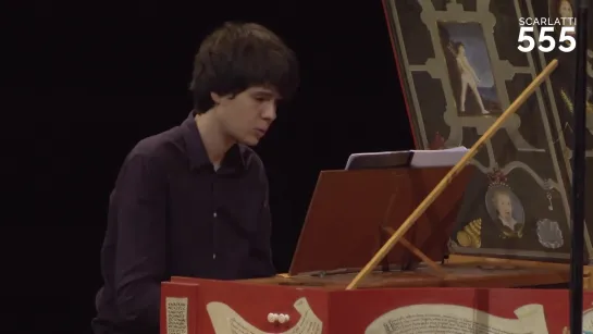 Domenico Scarlatti - Sonate en fa majeur K 150 / L 117 - Justin Taylor, harpsichord