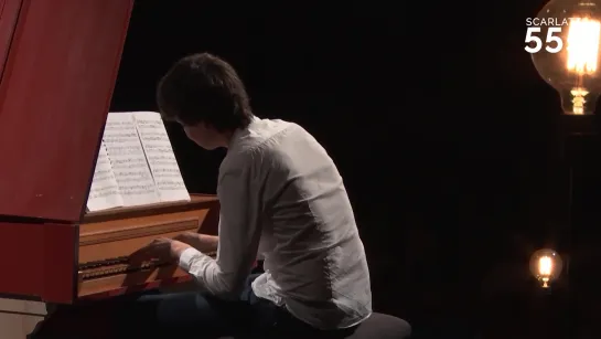 Domenico Scarlatti - Sonate pour clavecin en la mineur K 188 / L 239 (Allegro) - Justin Taylor