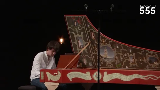 Domenico Scarlatti  - Sonate pour clavecin en ut mineur K 116 / L 452 - Justin Taylor, harpsichord