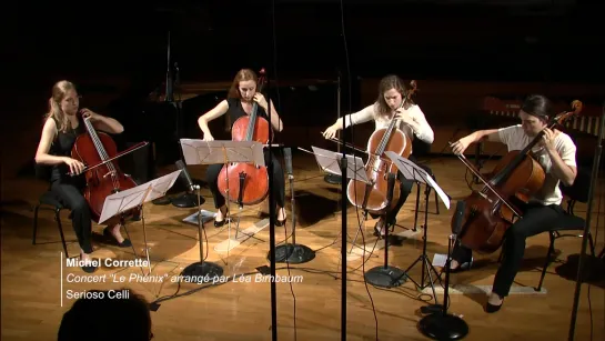 Michel Corrette - Concert in D Major 'Le Phenix' - Serioso Celli Quatuor