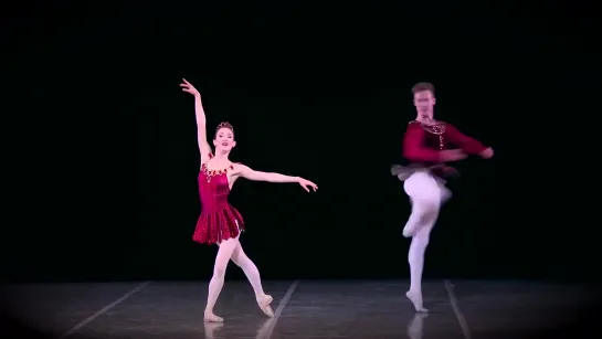 Rubies [choreography by George Balanchine] - Royal Danish Ballet