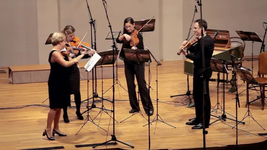 Telemann - Concerto for 4 Violins in G major TWV 40:201 - Croatian Baroque Ensemble