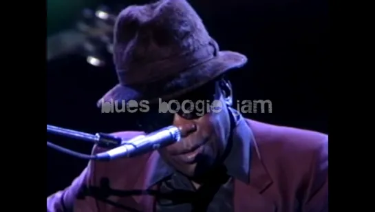 John Lee Hooker ft. Carlos Santana «Blues Boogie Jam» (Live 1986)