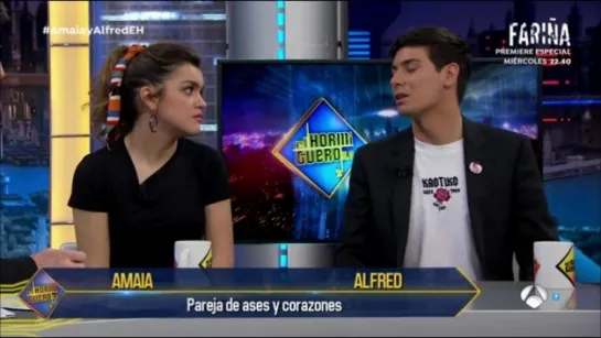 El Hormiguero 3.0  Amaia y Alfred