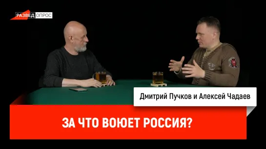 Алексей Чадаев - за что воюет Россия?