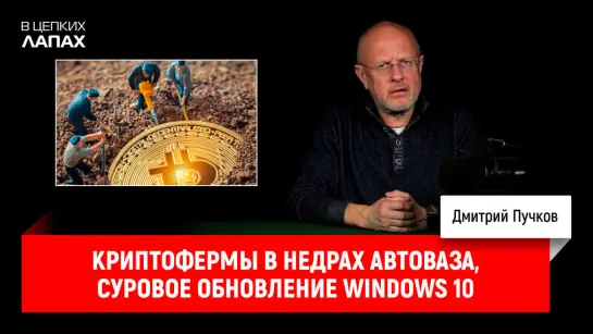 Криптофермы в недрах АвтоВАЗа, суровое обновление Windows 10