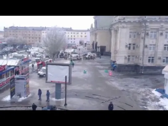 Взрыв в Волгограде на Ж/Д вокзале. Теракт. 29.12.13 [в 12:40 по Московскому времени.] http://vk.com/war_news