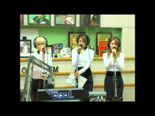 140207 AOA Hyejeong, Yuna & Choa - Star (200 Pounds Beauty OST cover) @ KBS Lee Sora’s Music Square