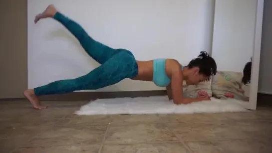 4 Minute Plank Workout - Smaller waist from home