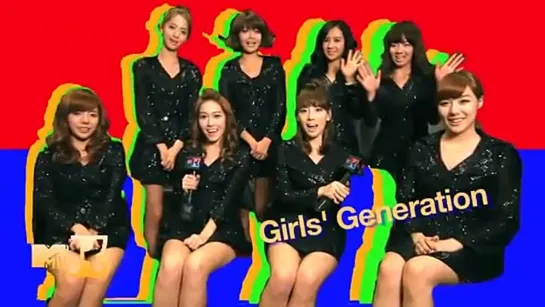 [HD] 101202 SNSD @ MTV-K Interview[EngSub]