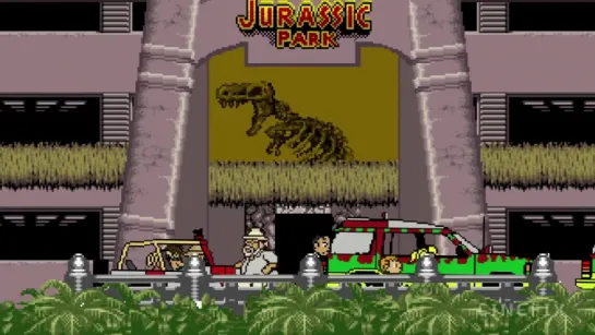 Jurassic Park - 8 Bit Cinema