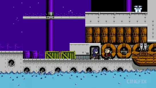 Captain America׃ The Winter Soldier - 8 Bit Cinema