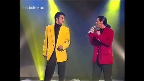 THOMAS ANDERS & GLENN MEDEIROS - Standing Alone (ZDF-Hitparade, 26.11.1992)