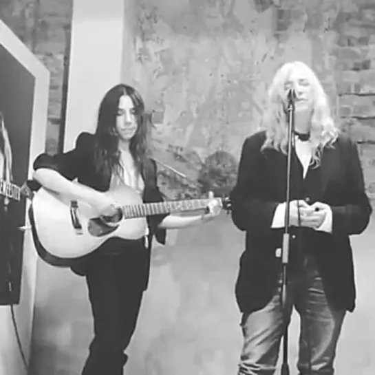 PJ Harvey & Patti Smith