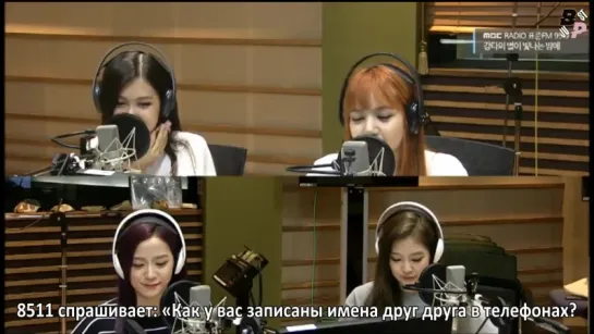 [JBP]  20170628 BLACKPINK on Kangta's Starry Night Radio  [рус.саб]