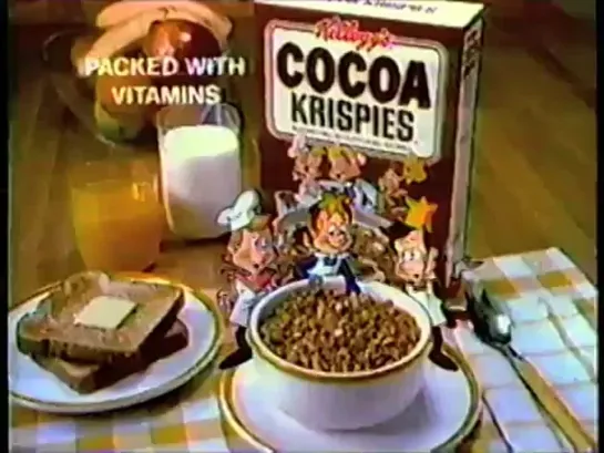 Kellogg's Cocoa Krispies (TV Commercial 1987 With Brian)