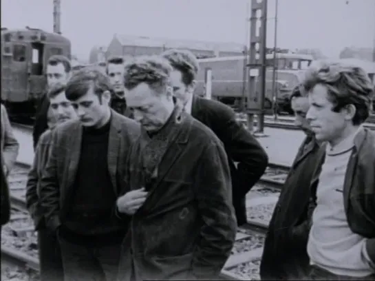 Avec les cheminots du dépot SNCF de Paris Sud-Ouest (1968) Fernand Moszkowicz