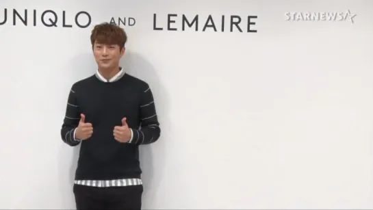 [NEWS] 3.03.2016 StarNews  - Uniqlo & Lemaire 2016 S/S Collection Launching Event - DooJoon