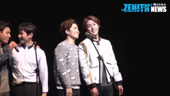 [NEWS] 27.10.2015 ZENITH TV - Musical "The Great Catsby [Re:Boot]" Showcase - Highlights #2 (DongWoon)