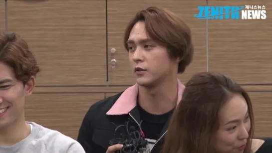 [NEWS] 7.10.2015 ZENITH TV - Musical "The Great Catsby [Re:Boot]" Public Rehearsal - DongWoon's Interview