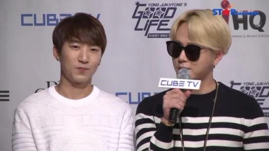 [NEWS] 2.07.2015 StarDailyNews - CUBE TV Press Conference - Yong JunHyung's Good Life