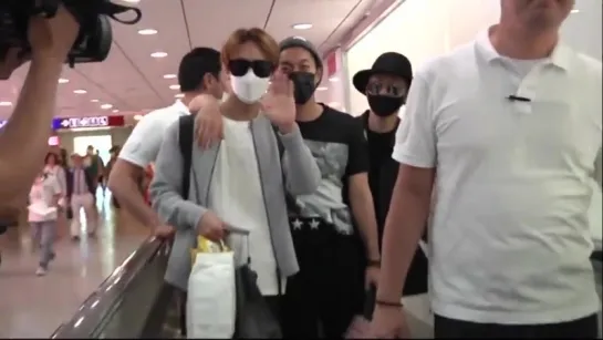 [NEWS] 5.06.2015 Entertainment Forefront - BEAST Arrival at Taiwan Airport