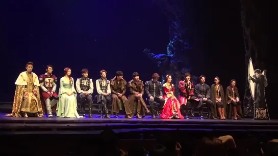 [NEWS] 2.02.2015 KBS TV Scoop - Musical "Robin Hood" Press Call - Cast Introduction