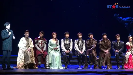 [NEWS] 30.01.2015 StarDaily - Musical "Robin Hood" Press Call - PD Talking About Musical Actors KyuHyun & YoSeob