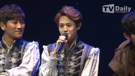 [NEWS] 30.01.2015 TV Daily - Musical "Robin Hood" Press Call - YoSeob & KyuHyun