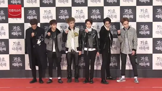 [NEWS] 26.12.2014 MediaVOP - KBS Gayo Daechukje Red Carpet - BEAST