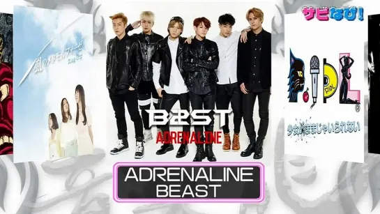 [NEWS] 10.05.2014 Music Dragon Power Play - BEAST "Adrenaline" (Japanese Single) MV Preview