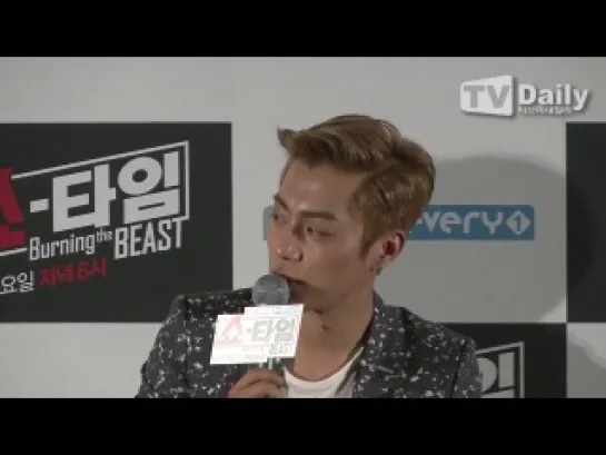 [NEWS] 10.04.2014 TVDaily - BEAST "Showtime" Press Conference - About EXO