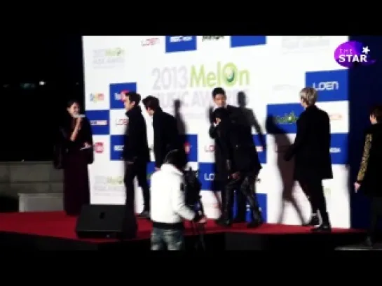 [NEWS] 14.11.2013 The Star - 2013 MelOn Music Awards Red Carpet - BEAST