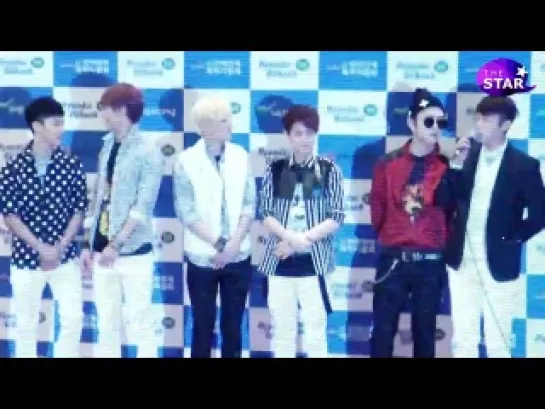 [NEWS] 11.05.2013 The Star - 2013 Dream Concert Red Carpet - BEAST