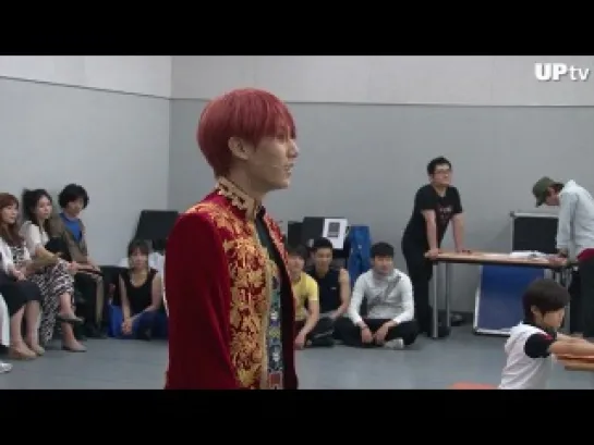 [NEWS] 26.06.2012 UPTV - Mozart Musical Reahearsal - HyunSeung