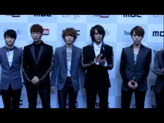 [NEWS] 23.05.2012 Korean Music Wave 2012 Red Carpet - BEAST