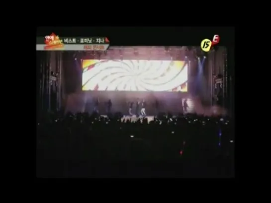 [NEWS] 9.01.2011 E!TN News - United Cube Concert in Brazil - BEAST, 4Minute & G.NA