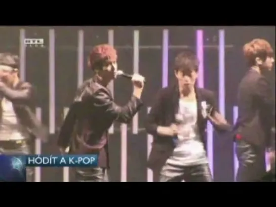 [NEWS] 7.12.2011 RTL Klub (Hungary) - United Cube Concert in London