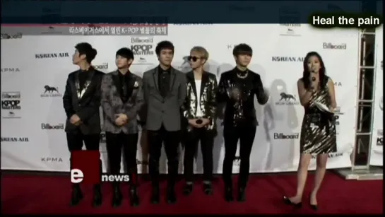 [NEWS] 28.11.2011 tvN E News - Billboard KPOP Masters in Las Vegas - BEAST Cut