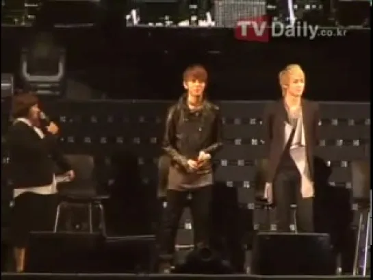 [NEWS] 2.04.2011 TV Daily - BEAST's 1st Official Fan Meeting: Shock + Intro + KiKwang Birthday Party